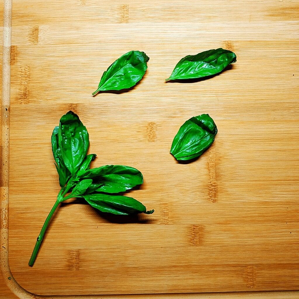 Fresh Basil is the #4 on our list of spices. Use it on pizza and always buy fresh