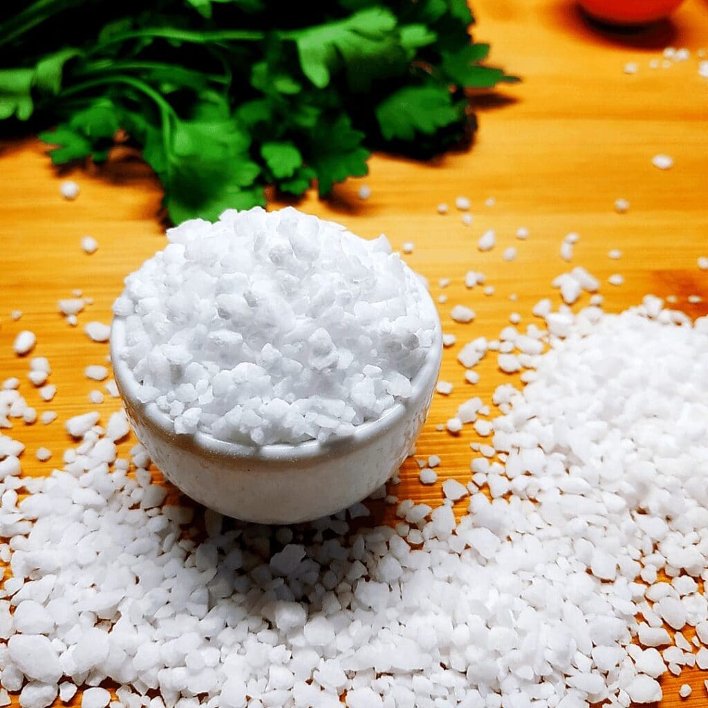 The most important spice in the world is actually a mineral. It is Salt. Buy coarsely ground without additives for cooking