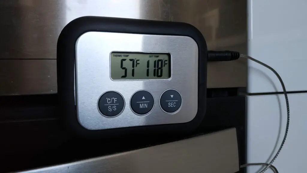 use a meat thermometer with alarm function for perfect reverse sear results