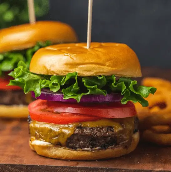 What does a Wagyu burger taste like? Image of a Wagyu Burger made by SnakeRiverFarms